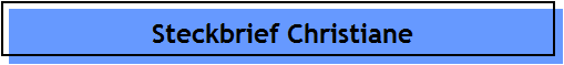 Steckbrief Christiane